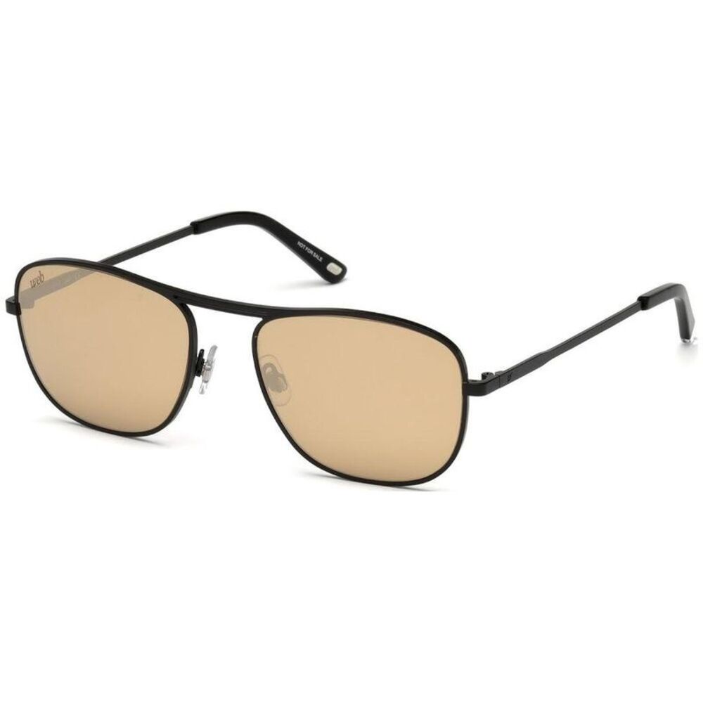 WEB EYEWEAR Metal Frame Sunglasses with UV Protection Men Black